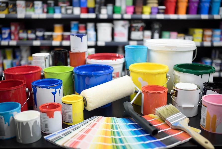 Фарби та лакофарбові матеріали оптом